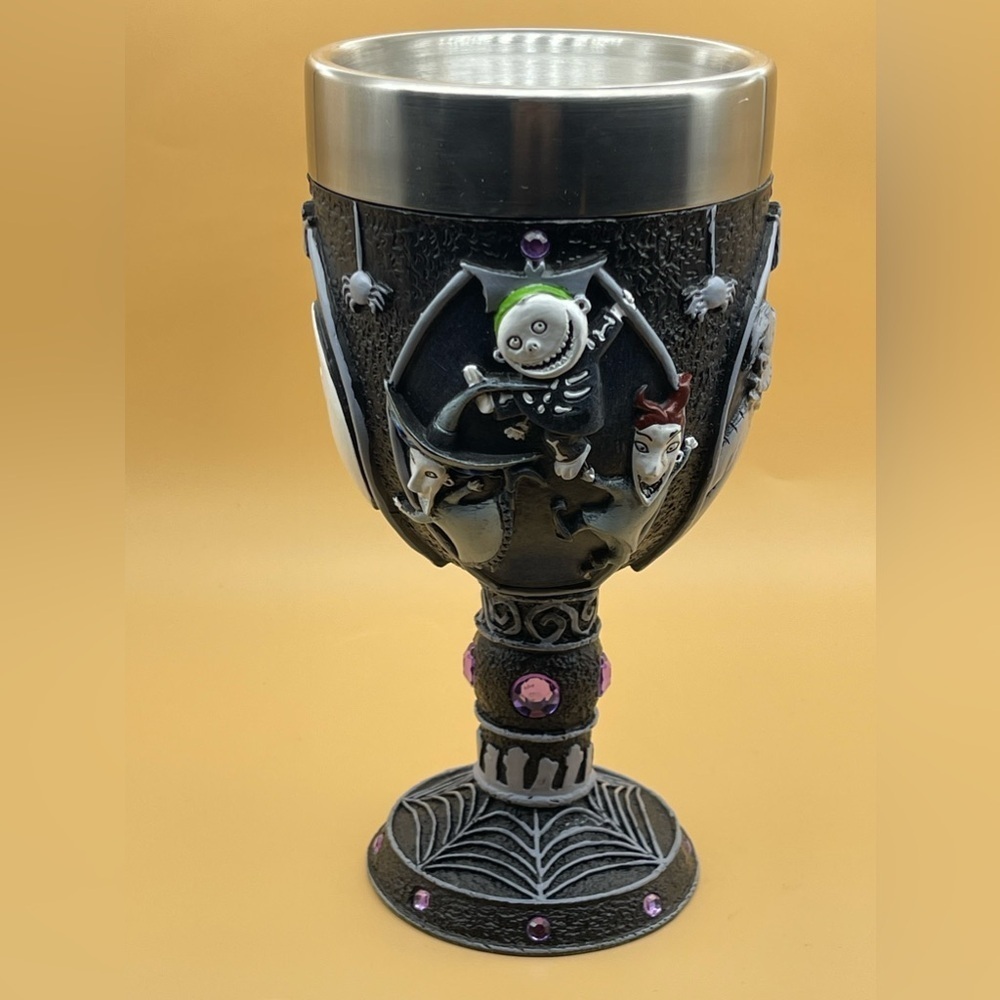 Enesco Disney Showcase Nightmare Before Christmas Characters Decorative Chalice - Picture 7 of 13